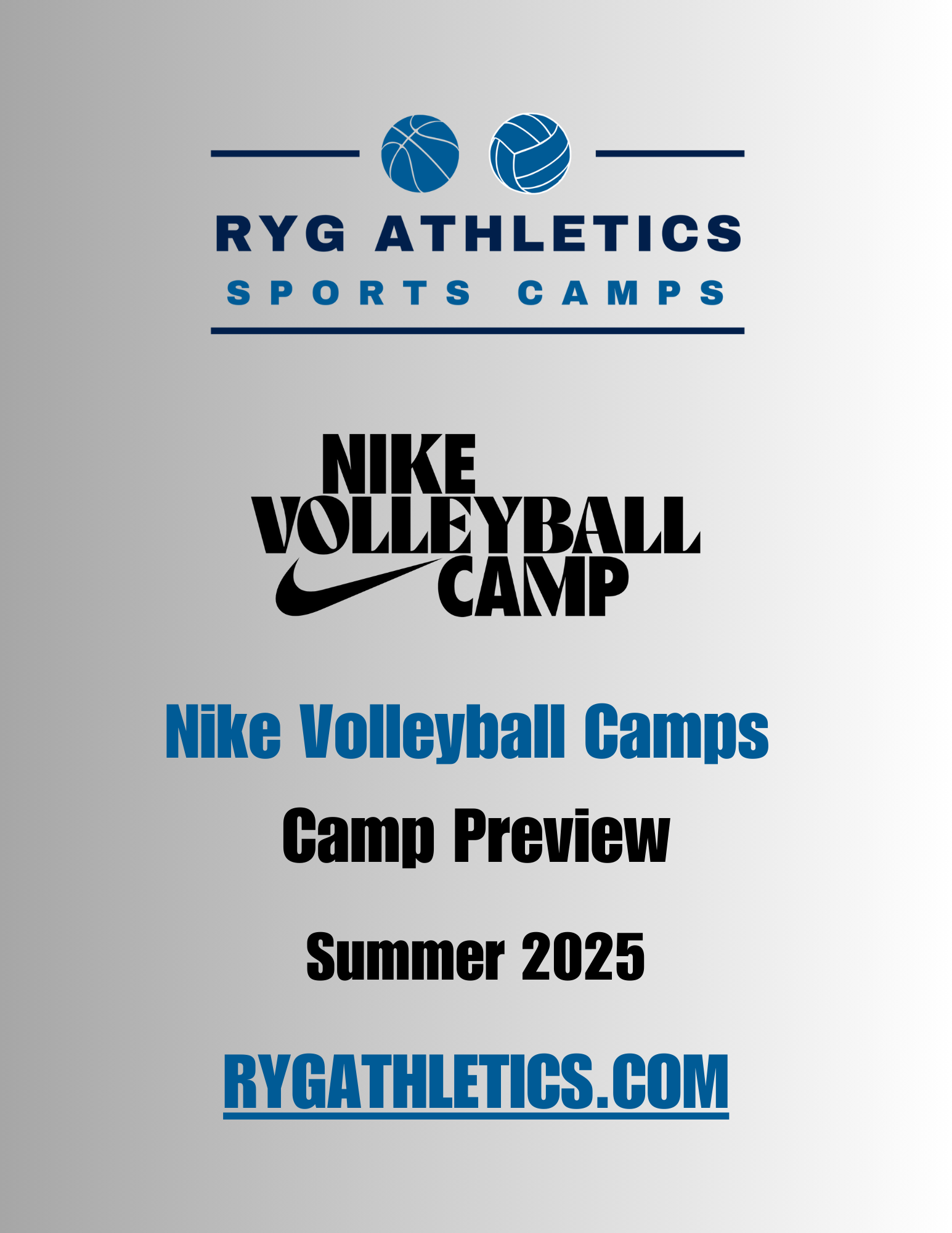 Volleyball Camp Preview - Summer 2025